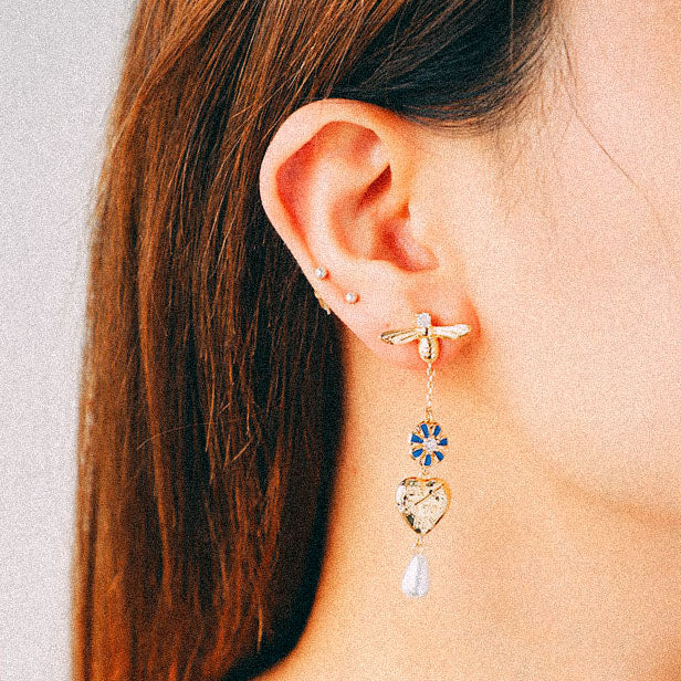 Honeybee Drop earrings