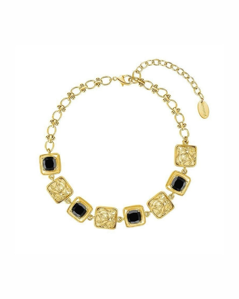 Moneta Grace Choker in Gold