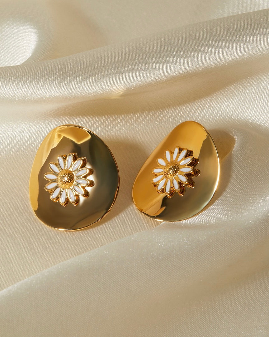 Daisy Flower Earrings