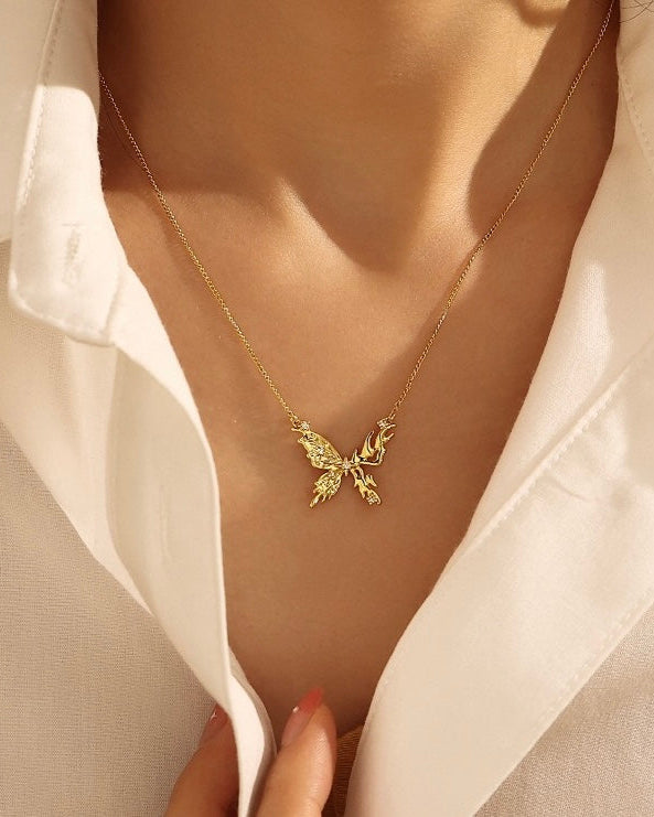 Vintage Butterfly Pendant