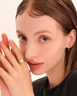 Load image into Gallery viewer, Ethereal Grace Ring in Silver
