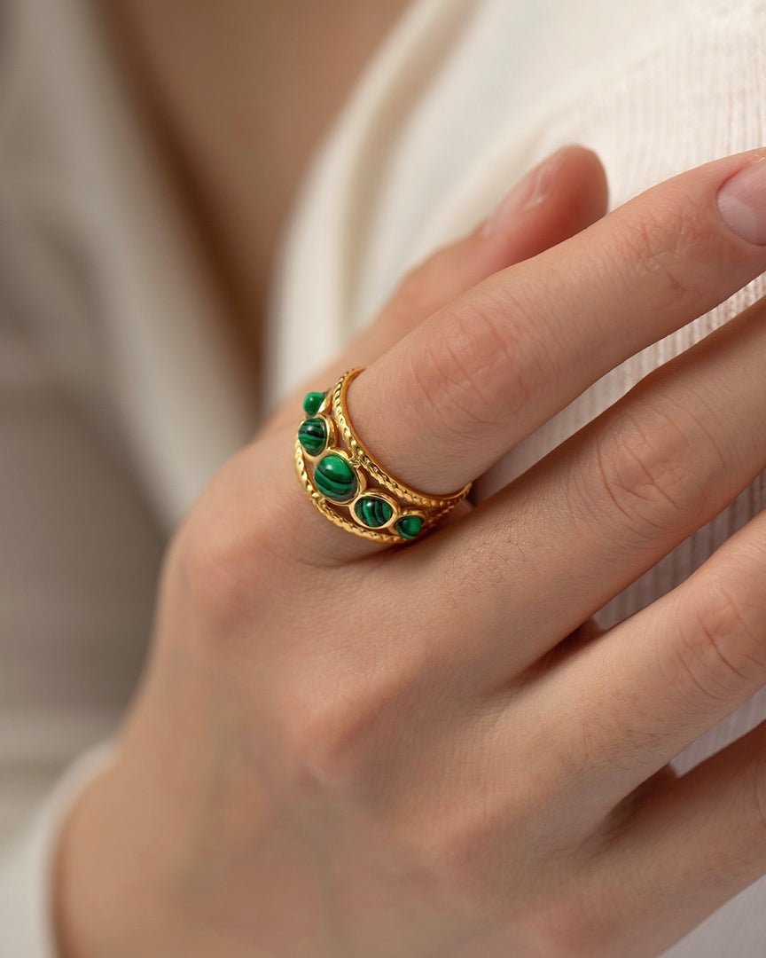 Malachite Ring