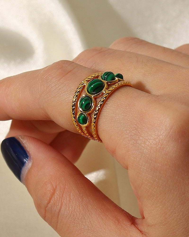 Malachite Ring