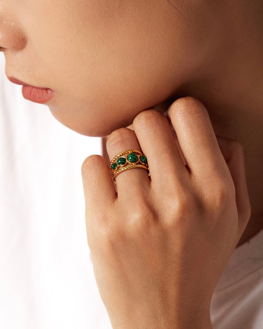 Malachite Ring