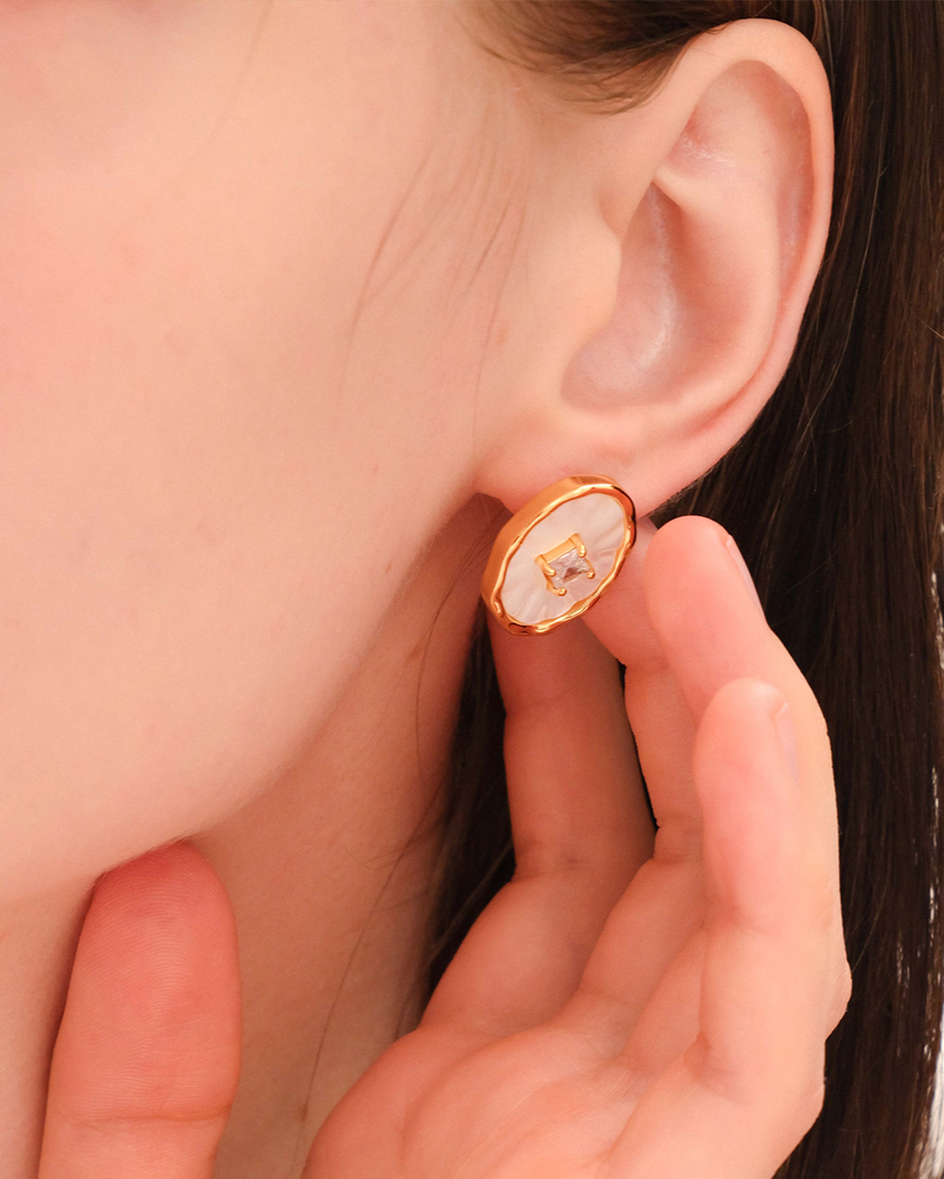 Mother of Pearl Stud Earrings