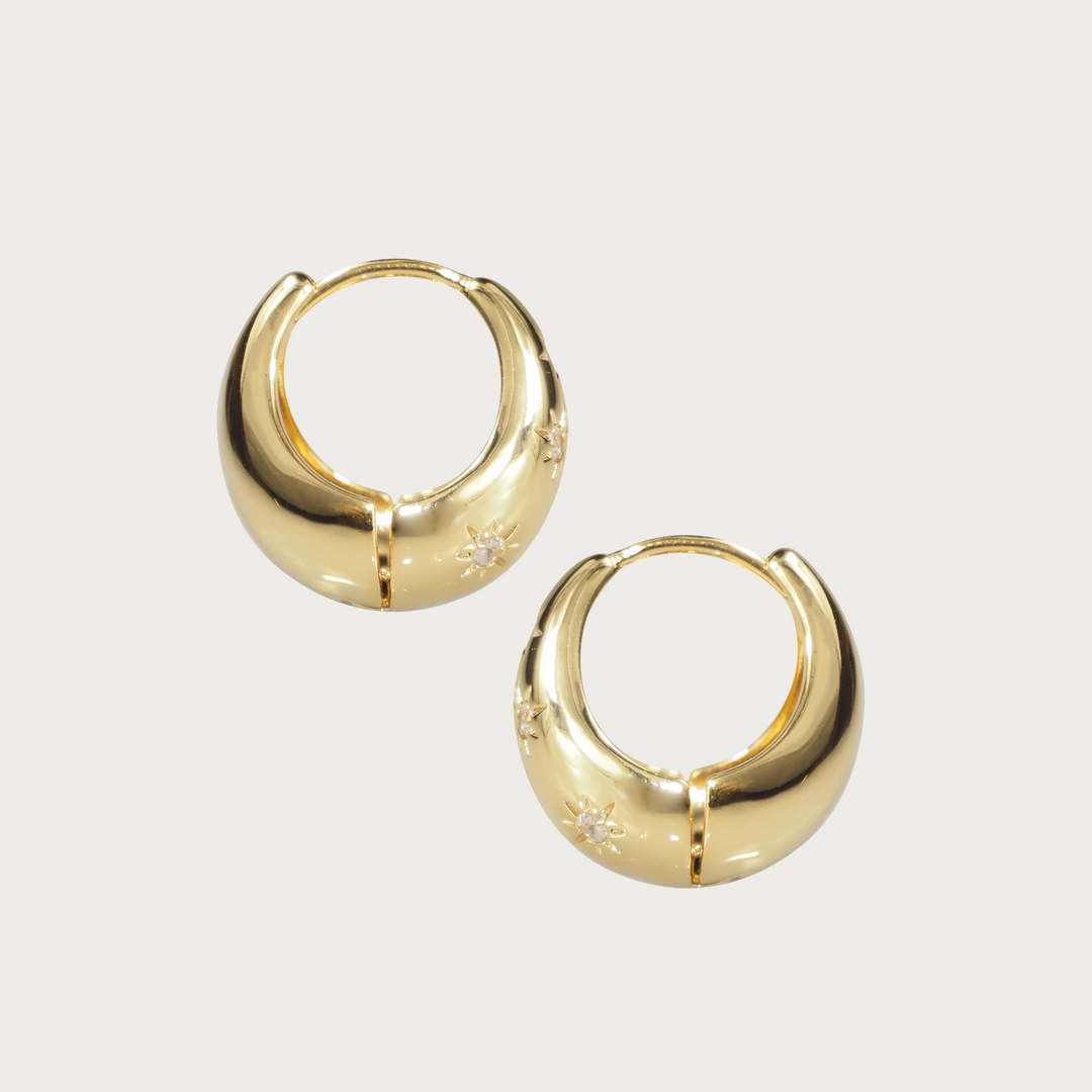 Chunky Gold Earrings