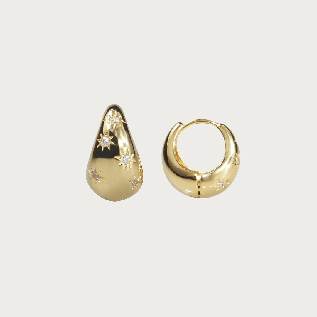 Chunky Gold Earrings