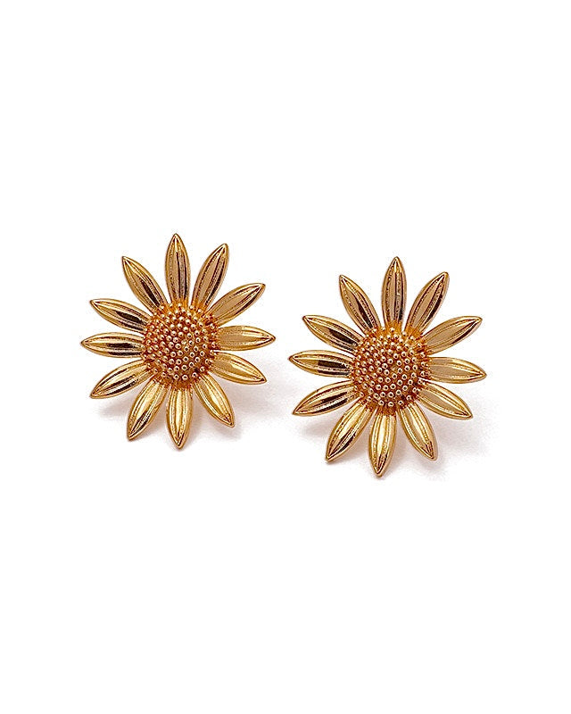 Sunflower Stud Earrings