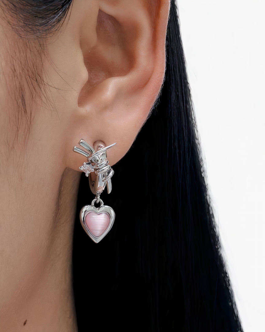 Thorned Heart Earrings